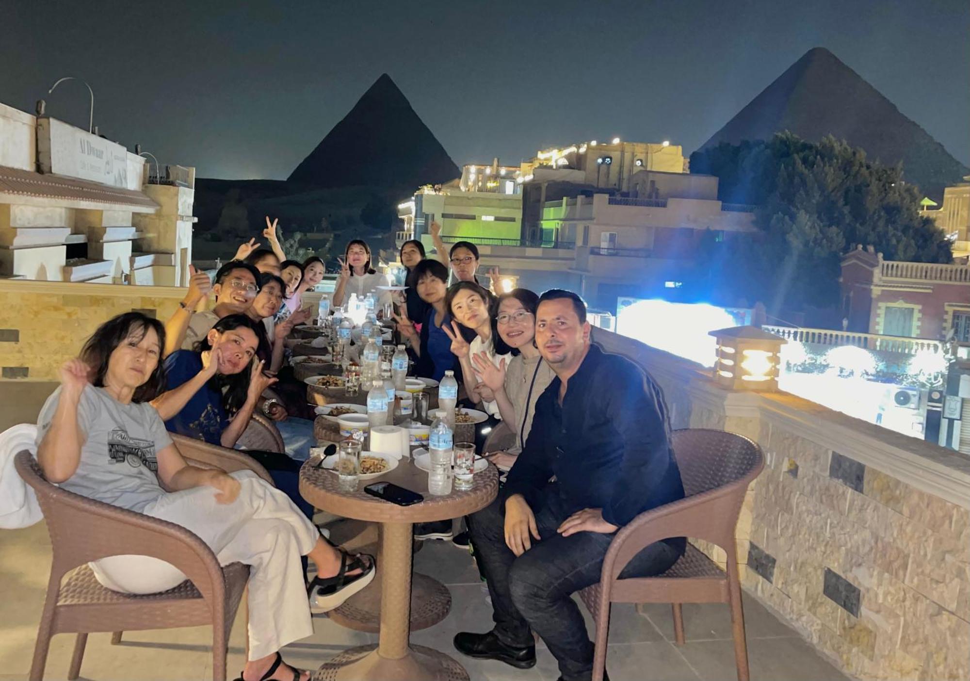 King Ali Pyramids View Inn Kafret el-Gabal Exterior photo