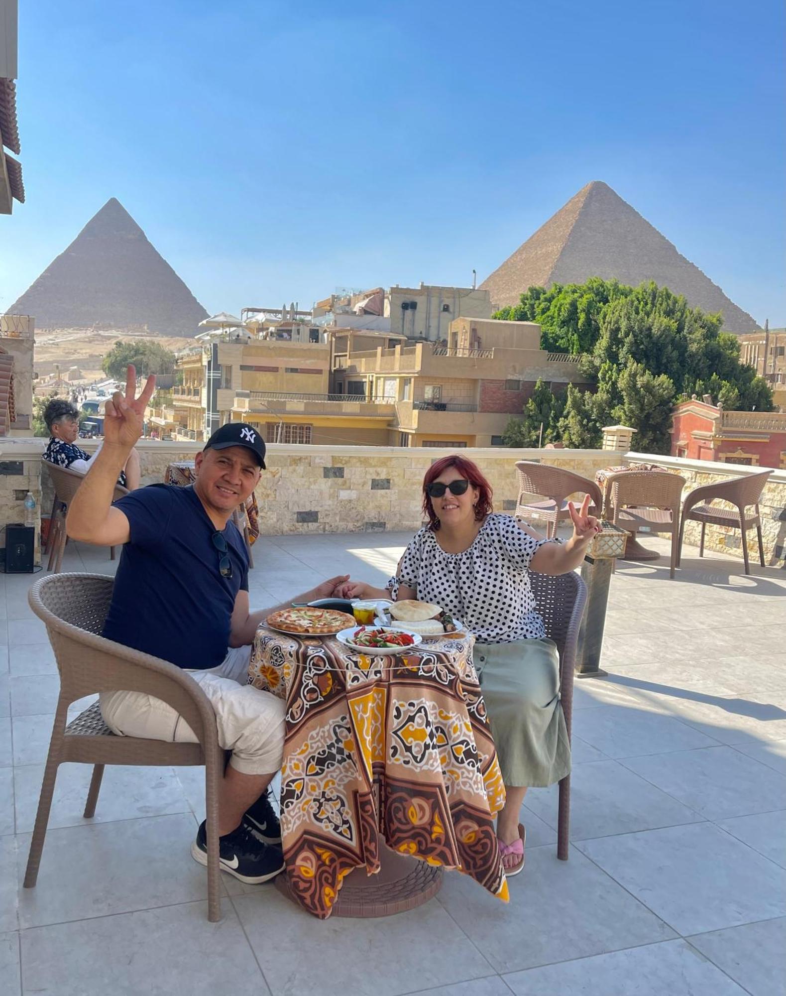 King Ali Pyramids View Inn Kafret el-Gabal Exterior photo